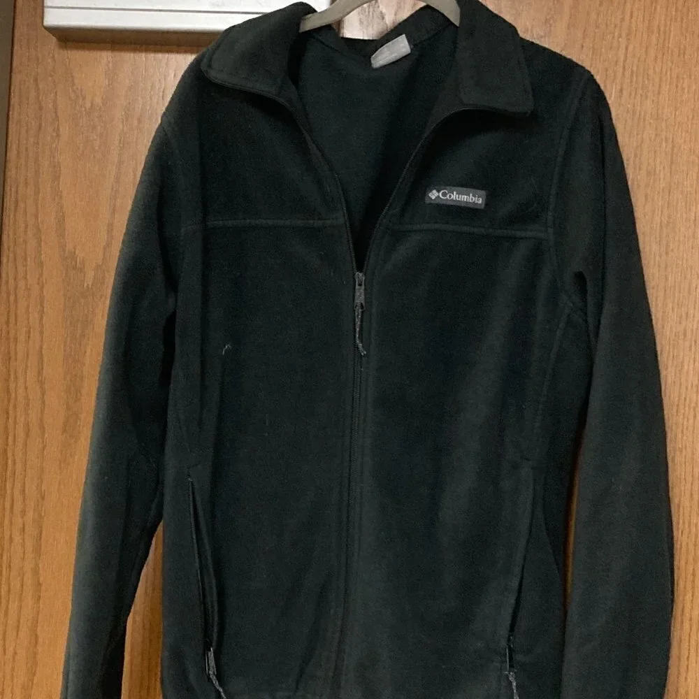 Columbia fleece zip jacket sz m - Picture 1 of 4